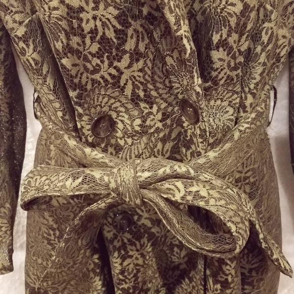 Caribbean Queen Lace Plus Size Hi-Low Coat NWOT - Picture 4 of 8